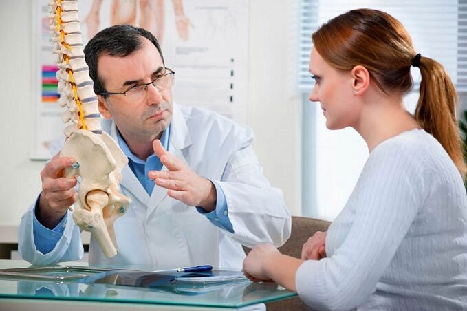 Appeal to a specialist for the treatment of lumbar osteochondrosis